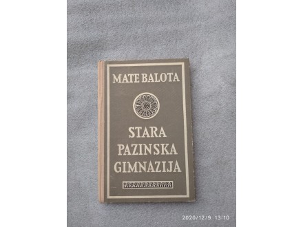 Stara Pazinska gimnazija-Mate Balota