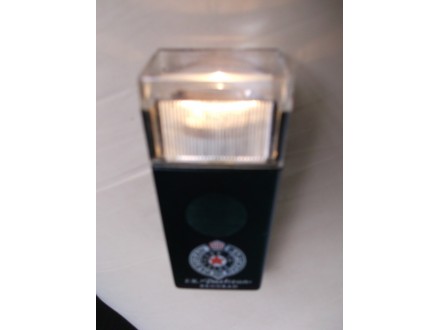 Stara baterijska lampa sa grbom FK Partizan - kao nova