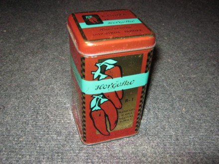 Stara limena kutija, Horgoško -kneževačka paprika