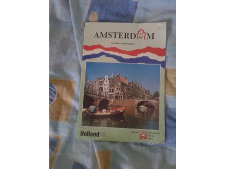 Stara publikacija o Amsterdamu iz 1991.godine na francu