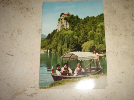 Stara razglednica Bled šestdestih godina