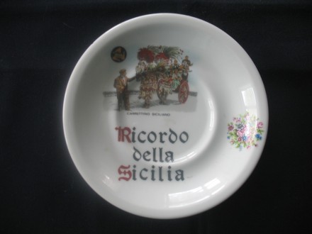 Stari porcelan tanjir Sicilija