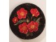Starinski zidni cvetni tanjir precnika 18 cm slika 1