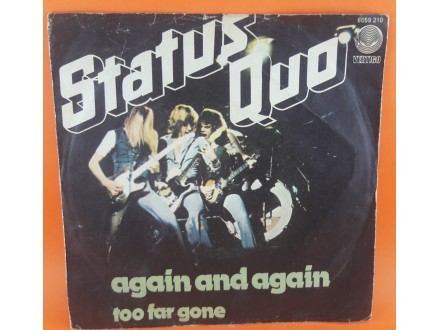 Status Quo ‎– Again And Again, 7 incha, Single