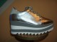 Stella McCARTNEY  srebrne cipele gazište 25cm NOVO slika 1