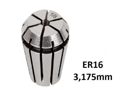 Stezna caura ER16 - 1/8 (3.175mm) - Elasticna caura