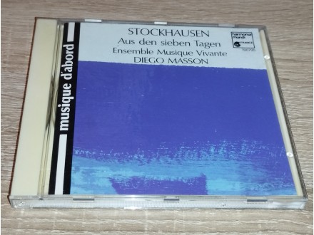 Stockhausen/Aus Den Sieben Tagen/ Diego Masson