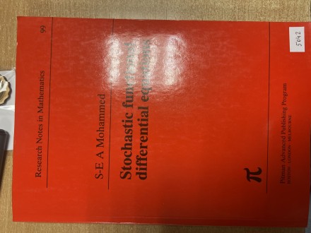 Stohastic functional differential equations mohammed