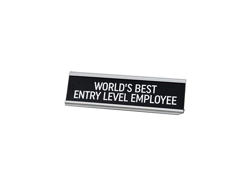 Stona dekoracija - Worlds Best Entry Level Employee