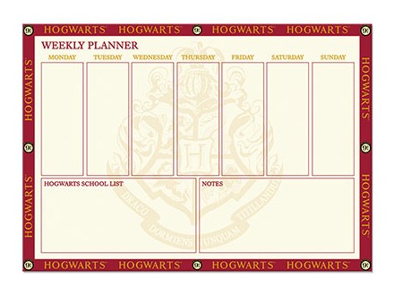 Stoni planer - HP, Hogwarts, 9 3/4 - Harry Potter