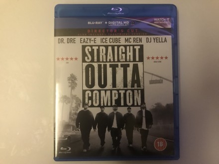 Straight Outta Compton blu ray
