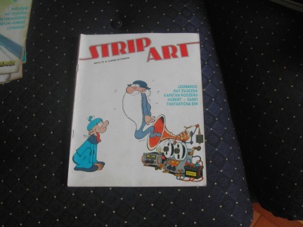 Strip Art br.15 - Leonardo,Hubert,Kapetan Rodžers
