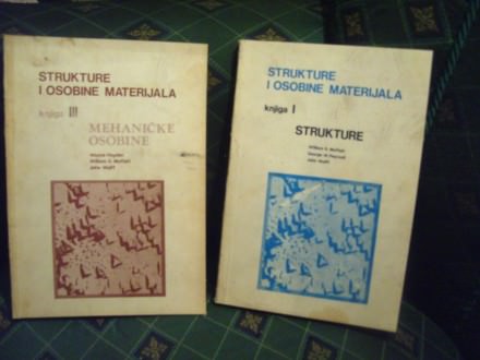 Strukture i osobine materijala, knjige I i III