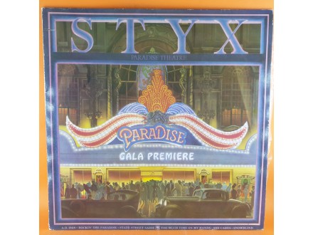 Styx ‎– Paradise Theatre, LP