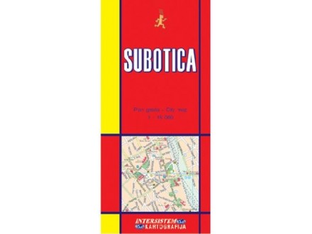 Subotica - plan grada - Više Autora
