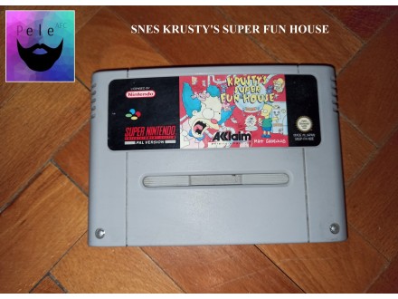 Super Nintendo - Super Krusty`s Fun House
