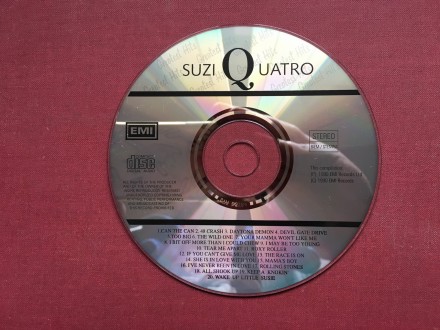 Suzi Quatro-THE WiLD oNE...HiTS (bez omota-samo CD)1990
