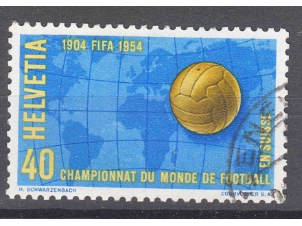 Švajcarska 1954 Fudbal