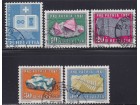 Švajcarska 1961 `Pro Patria` Minerali, poništeno (o)