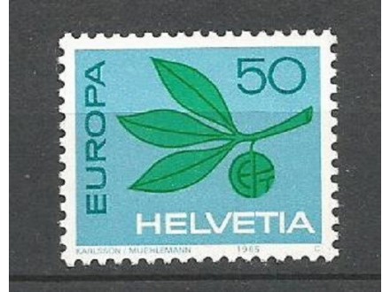 Svajcarska 1965. EVROPA CEPT cista serija