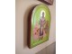 Sveti Sava sa decom, ikona, 36x26 cm slika 3
