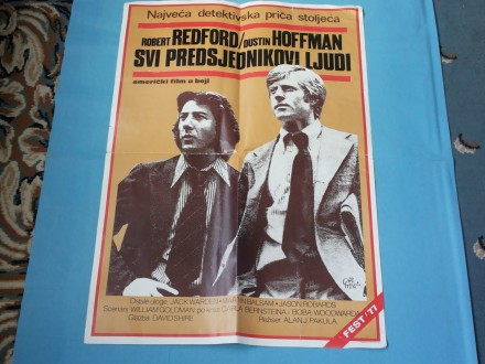 Svi predsednikovi ljudi Robert Redford 1976