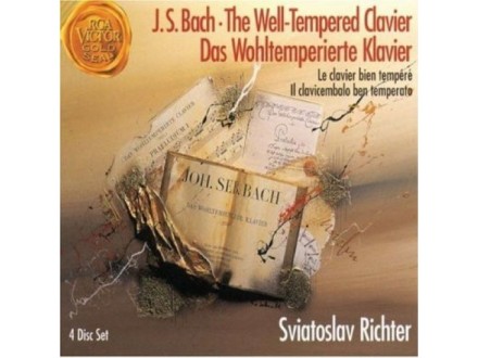 Sviatoslav Richter – The Well-Tempered Clavier(4cd)