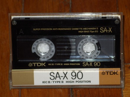 TDK SA-X 90 (3 kasete)