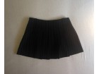 TERRANOVA mini suknja crna sa belim linijama