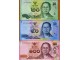 THAILAND Tajland set 20, 50 i 100 Baht 2017 UNC slika 1