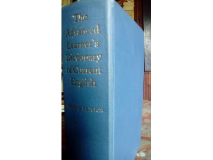 THE ADVANCED LEARNER`S DICTIONARY OF CURRENT ENGLISH