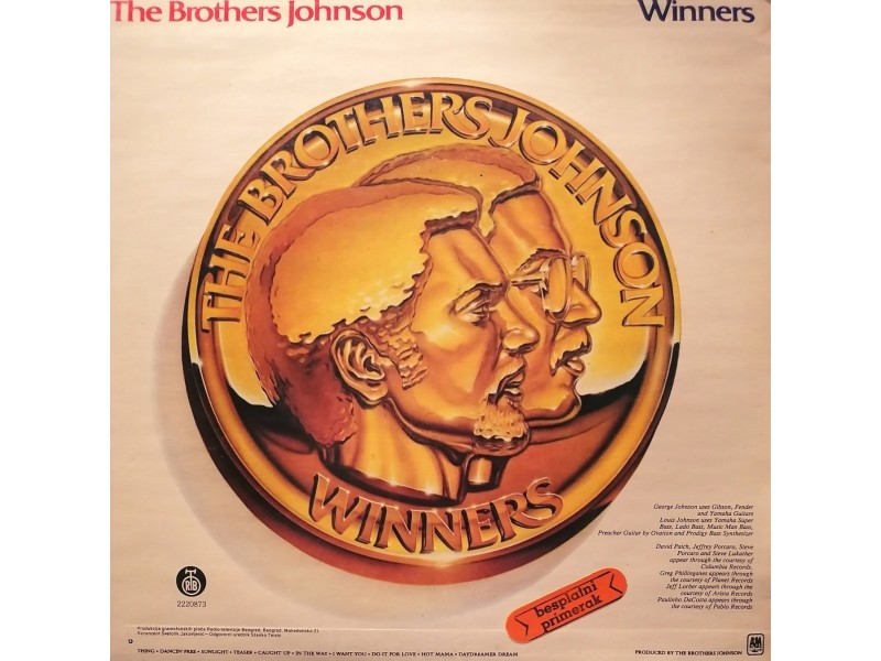 THE BROTHERS JOHNSON - Winners
