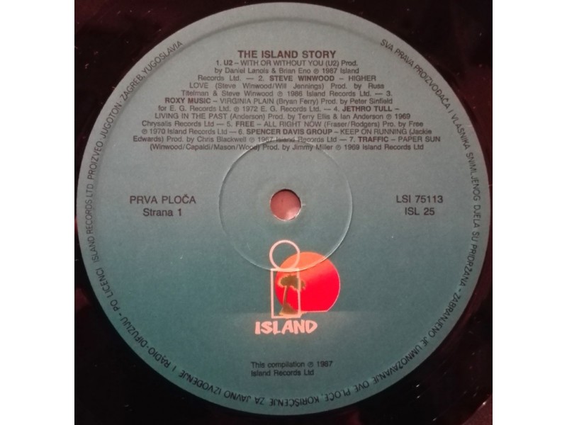 THE ISLAND STORY - Various Artists..2LP