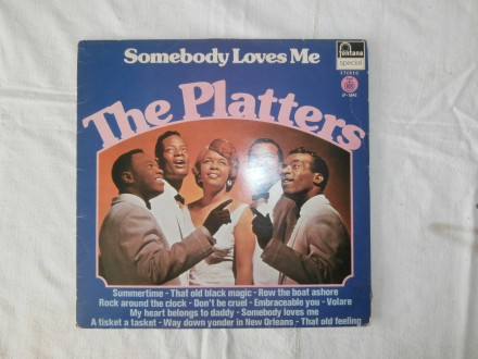 THE PLATTERS - SOMEBODY LOVES ME LP