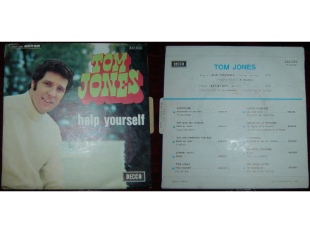 TOM JONES - Help Yourself (singl) Made in France
