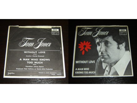 TOM JONES - Without Love (singl) licenca