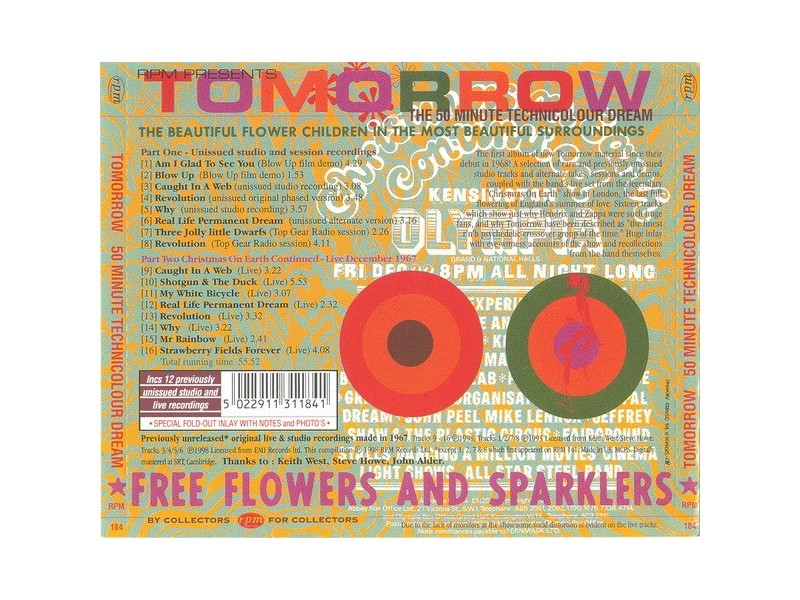 TOMORROW - 50 Minute Technicolor Dream + Bonus