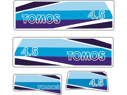 TOMOS 4.5 - Nalepnice za vanbrodski motor