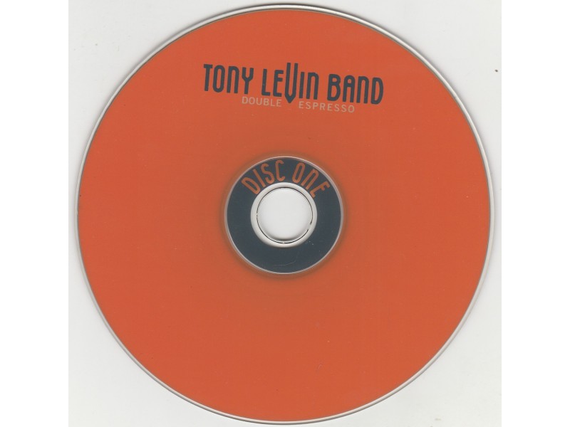 TONY LEVIN BAND - Double Espresso..2CD
