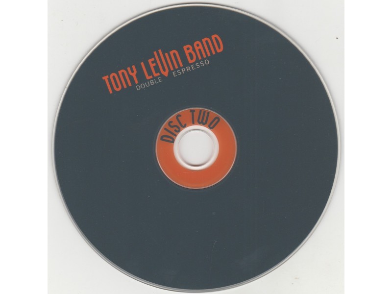 TONY LEVIN BAND - Double Espresso..2CD
