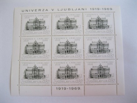 Tabačić - 50 godina Univerziteta u LJubljani,1969.