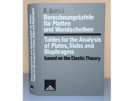 Tables for the Analysis of Plates based on the Elastic