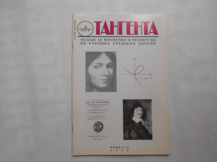 Tangenta, časopis za matematiku i rač. br. 3