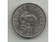 Tanzanija Tanzania 50 senti 1966. slika 1