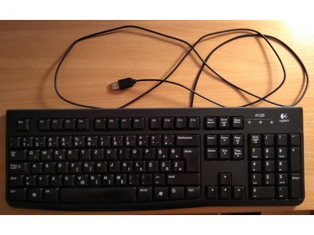 Tastatura Logitech K120 USB YU - poluispravna