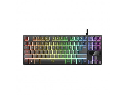Tastatura TRUST GXT833 THADO žična/RGB/gaming/crna