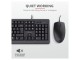 Tastatura+miš TRUST Primo žični set/crna slika 1