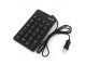 Tastatura numericka zicna FTK-801 crna FANTECH (MS) slika 1