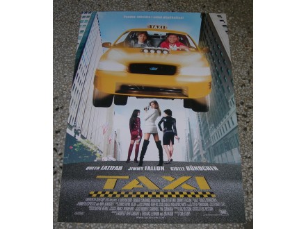 Taxi (Gisele Bundchen) - filmski plakat