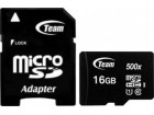 TeamGroup MICRO SDHC 16GB UHS-I +SD Adapter TUSDH16GCL10U03